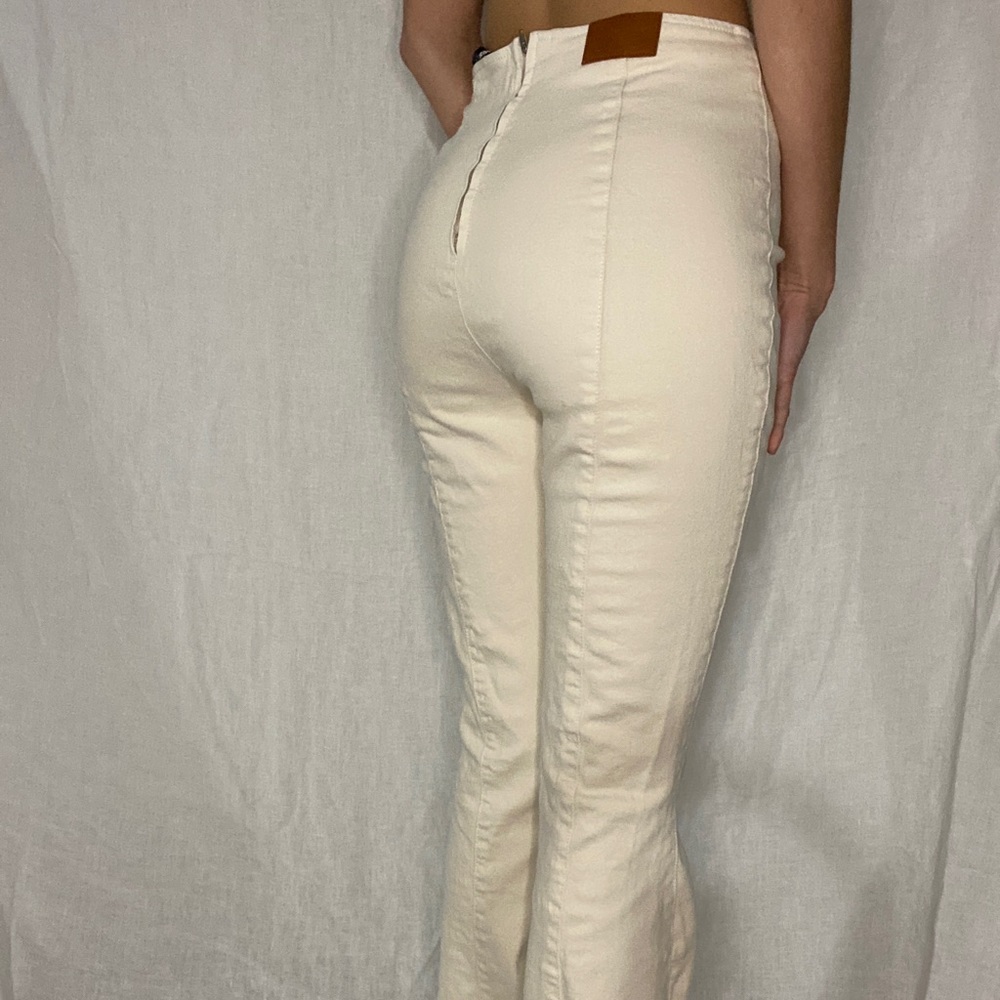 ASOS Luxe Tie Up Jeans - Picture 2 of 4